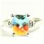 SR221, Mercury Mist Topaz, 925 Sterling Silver Ring
