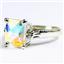 SR221, Mercury Mist Topaz, 925 Sterling Silver Ring