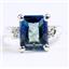 SR221, Neptune Garden Topaz, 925 Sterling Silver Ring