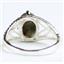 925 Sterling Silver Ladies Ring, Black Star Sapphire, SR137