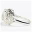 Sterling Silver Ladies Ring, Silver Topaz, SR009
