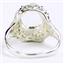 Sterling Silver Ladies Ring, Silver Topaz, SR009