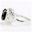 Sterling Silver Ladies Ring, Smoky Quartz, SR009