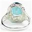 Sterling Silver Ladies Ring, Paraiba Topaz, SR009