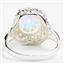 Sterling Silver Ladies Ring, Mercury Mist Topaz, SR009