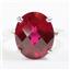 Created Ruby, 925 Sterling Silver Ladies Ring, SR055