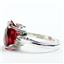 Created Ruby, 925 Sterling Silver Ladies Ring, SR055