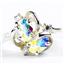 Sterling Silver Ladies Ring, Mercury Mist Topaz, SR016
