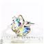 Sterling Silver Ladies Ring, Mercury Mist Topaz, SR016