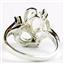 SR016, Silver Topaz, 925 Sterling Silver Ladies Ring