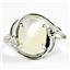 SR021, Mother Of Pearl, 925 Sterling Silver Ladies Ring