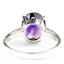 Sterling Silver Ladies Ring, Amethyst, SR055