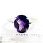 Sterling Silver Ladies Ring, Amethyst, SR055
