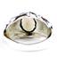 925 Sterling Silver Men's Nugget Ring, Smoky Quartz, SR168
