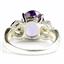 SR243, Amethyst, 925 Sterling Silver  Ladies Ring