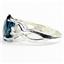 SR243, London Blue Topaz, 925 Sterling Silver Ladies Ring