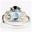 SR243, London Blue Topaz, 925 Sterling Silver Ladies Ring