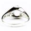 Sterling Silver Ladies Ring, Aquamarine, SR005