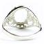 Sterling Silver Ladies Ring, Aquamarine, SR004