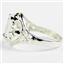 Sterling Silver Ladies Ring, Rainbow Moonstone, SR004