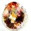 SR291, Twilight Fire Topaz,  925 Sterling Silver Ring