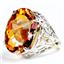 SR291, Twilight Fire Topaz,  925 Sterling Silver Ring