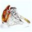 SR291, Twilight Fire Topaz,  925 Sterling Silver Ring