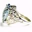 SR291, Neptune Garden Topaz, 925 Sterling Silver Ladies Rings