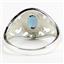 London Blue Topaz, 925 Sterling Silver Ladies Ring, SR111