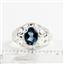 London Blue Topaz, 925 Sterling Silver Ladies Ring, SR111
