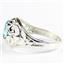 Paraiba Topaz, 925 sterling Silver Ladies Ring, SR111