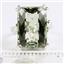 Sterling Silver Ladies Ring, 18x13mm Green Amethyst, SR039