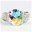 Mercury Mist Topaz, 925 Sterling Silver Ladies Ring, SR369,