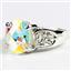 Mercury Mist Topaz, 925 Sterling Silver Ladies Ring, SR369,