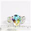 Mercury Mist Topaz, 925 Sterling Silver Ladies Ring, SR369,