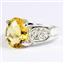 Citrine, 925 Sterling Silver Ladies Ring, SR369