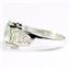Green Amethyst (Prasiolite), 925 Sterling Silver Ladies Ring, SR369