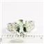 Green Amethyst (Prasiolite), 925 Sterling Silver Ladies Ring, SR369