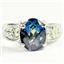 Neptune Garden Topaz, 925 Sterling Silver Ladies Ring, SR369