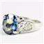 Neptune Garden Topaz, 925 Sterling Silver Ladies Ring, SR369