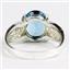 London Blue Topaz, 925 Sterling Silver Ladies Ring, SR369