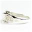 Created White Opal, 925 Sterling Silver Ladies Ring, SR369
