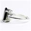 925 Sterling Silver Ladies Ring, Black Onyx, SR055
