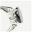 925 Sterling Silver Ladies Ring, Black Onyx, SR055