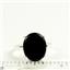 925 Sterling Silver Ladies Ring, Black Onyx, SR055