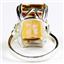 SR039, 18x13mm Twilight Fire Topaz, 925 Sterling Silver Ladies Ring