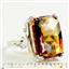 SR039, 18x13mm Twilight Fire Topaz, 925 Sterling Silver Ladies Ring