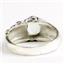 925 Sterling Silver Men's Nugget Ring, Green Amethyst, SR368