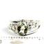 925 Sterling Silver Men's Nugget Ring, Green Amethyst, SR368