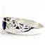 925 Sterling Silver Men's Nugget Ring, Amethyst, SR368